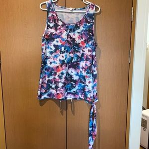 DONATED Ideology sleeveless top. Medium.